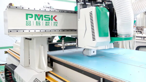 PMSK LDA48 CNC Router AutoNesting Lamello spindle